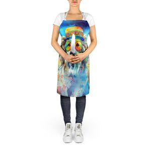 Unisex Large Multicolor Bearded Collie Hippie Dawg <b>Apron</b> for Cooking Baking Crafts Gardening-for Adults <b>Men</b> and Women - Product Image 5