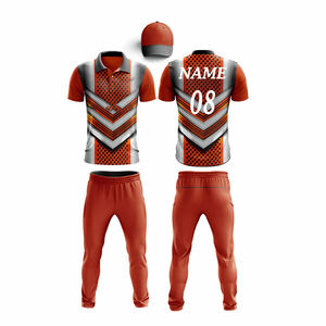 Uniforme de Jersey de Cricket Personalizable de Fábrica al Por Mayor para Hombre, Crea Tu Propio Jersey de Cricket Único de Alta Calidad - Product Image 1