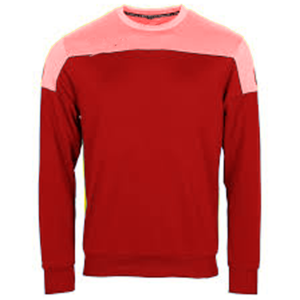 Sudadera de Cuello Redondo Azul Rey para Hombre, Corte Regular, Tejido de Punto, Color Sólido, Casual, Manga Larga con Rayas Blancas a la Derecha - Product Image 6