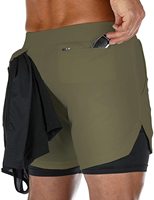 Shorts de sport unisexe personnalisés à motif, poches zippées, séchage rapide, respirant, taille mi-haute élastique, 100 % polyester, personnalisable sur mesure