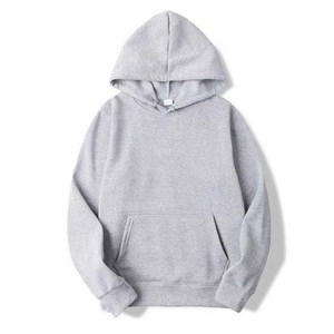 Sweat à capuche unisexe surdimensionné en polaire polyester de couleur unie 220G, broderie personnalisée du logo OEM, fabriqué en Chine par BD - Product Image 5