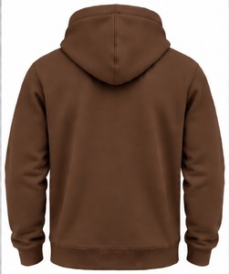 Sudadera con capucha personalizada con cremallera, de forro polar grueso, estilo streetwear oversize, fabricante de chaquetas, corte regular, bolsillo de forro polar - Product Image 2