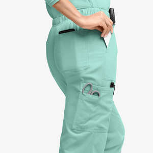 Pantalon de jogging à séchage rapide avec taille élastique, uniformes médicaux de haute qualité en tissu peigné, personnalisables, unisexes, pour dentistes et hôpitaux - Product Image 3