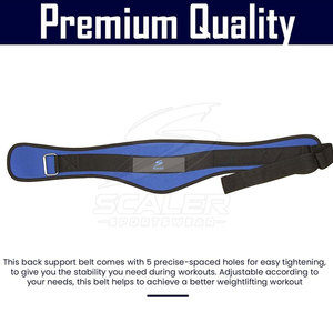 High Performance Adjustable Nylon Lever <b>Belt</b> for Weightlifting Protection and Core Stability - Product Image 3