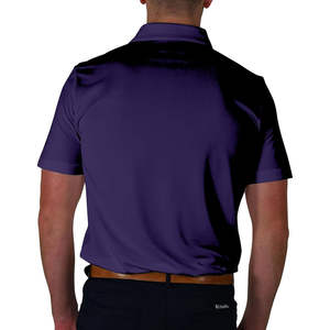Polos personnalisés unisexes, 100% coton respirant, vente en gros, manches courtes, polos pour hommes, anti-transpiration - Product Image 3
