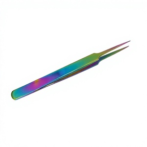 Pince à volume et à isolation incurvée TEEJAY Plasma Blue J avec poignée droite à maintien supplémentaire en acier inoxydable anti-magnétique - Product Image 6