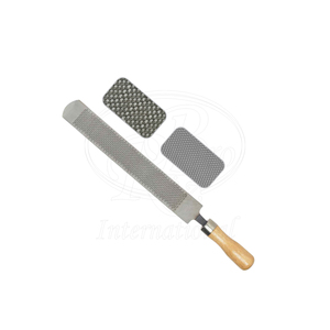ตะไบแต่งกีบม้าแบบสองด้าน พร้อมด้ามไม้ ขนาด 17 นิ้ว เครื่องมือตัดแต่งกีบม้า - Product Image 2