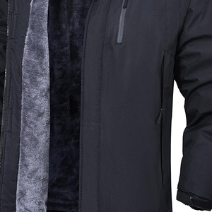 Veste de ski imperméable et isolante unisexe, grande taille, coupe-vent, à capuche, multi-poches, pour le snowboard en plein air, fermeture éclair - Product Image 3