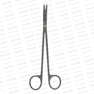 Tijeras Kaye Facelift Serrated CeraCoat (18 cm) con Hojas Recubiertas de Cerámica y Puntas Aplanadas para Disección de Tejidos Faciales Vaslcare - Product Image 2