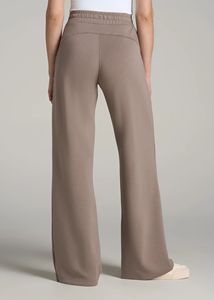 Pantalon décontracté à coupe ample avec cordon de serrage et taille élastique, jambe large, pour hommes et femmes, vente en gros - Product Image 2