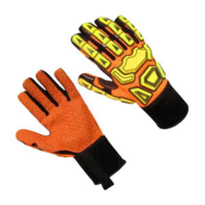 ถุงมือเซฟตี้ขายส่ง เสริมความแข็งแรงด้วยหนังสังเคราะห์ ยี่ห้ออมารา ป้องกันมือสำหรับงานอุตสาหกรรม ทนต่อการเสียดสี ถุงมือสำหรับงานเครื่องจักร - Product Image 4