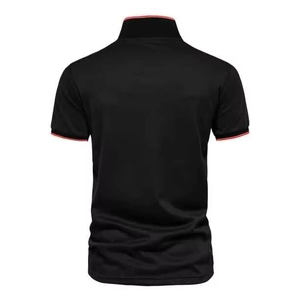 Camiseta Polo de Manga Corta para Hombre, Nueva, de Alta Calidad, con Cuello Alto, Lisa, Camisetas Polo de Manga Larga para Hombre, de Alta Calidad - Product Image 4