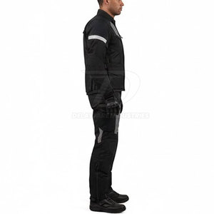 Combinaison textile de moto d'hiver style urbain DELAWARE INDUSTRIES en Cordura à manches longues pour homme, conçue pour un confort et une sécurité maximum - Product Image 5