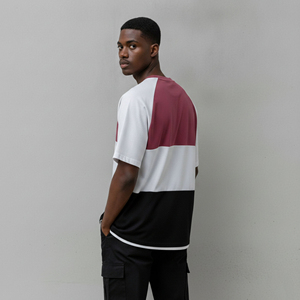 Camiseta de hombre personalizada de algodón 100% de talla grande, corte holgado, 210 g/m², estilo hip hop, ecológica, lisa y personalizable. - Product Image 3