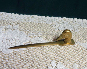 Handcrafted <b>Brass</b> <b>Letter</b> Opener with Polished Finish – Durable Desk Accessory for Office and Home Use - Product Image 2