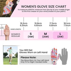 Guantes de Golf Impermeables para Mujer Amy Sport con Marcador de Pelota, Cierre de Velcro, para Mano Izquierda/Derecha, Agarre para Todo Clima - Product Image 4