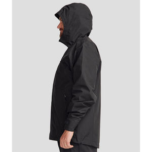 Veste d'hiver rembourrée en duvet pour homme, personnalisée en nylon, imperméable, avec capuche, manteau chaud pour homme, veste de pluie de haute qualité, OEM - Product Image 3