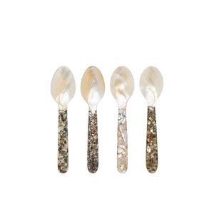 WHOLESALE NATURAL SHELL <b>SPOON</b> for CAVIAR <b>COFFEE</b> ECO FRIENDLY HANDMADE SUSTAINABLE VINTAGE KITCHEN ACCESSORY for DESERT TOOLS - Product Image 1