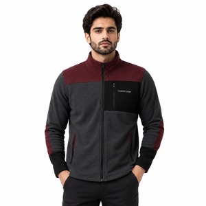 Veste polaire haut de gamme pour l'hiver, avec tissu polaire doux, intérieur chaud, coupe confortable, coutures durables - Product Image 1