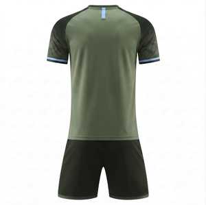 เสื้อเจอร์ซีย์ฟุตบอลแขนสั้น แห้งเร็ว ผลิตจากผ้าใยมะกอก เป็นมิตรต่อสิ่งแวดล้อม ต้านเชื้อแบคทีเรีย ระบายอากาศได้ดี ผลิตจากผ้าสแปนเด็กซ์/โพลีเอสเตอร์ น้ำหนักเบา เหมาะสำหรับกีฬาฟุตบอล - Product Image 2