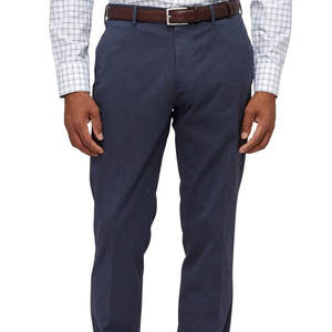 Nuevos Pantalones de Vestir para Hombre, Corte Slim Fit, Estilo Deportivo, Formales, Casuales, de Oficina, Cintura Elástica, Tela de Lana, OEM ODM - Product Image 3