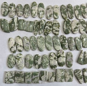 Lote al por mayor de cabujones de jade natural de grado AAA+ en forma de par, gemas de formas mixtas, tamaño personalizado, mejor valor - Product Image 5