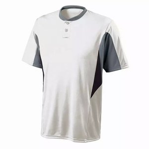 Maillot de baseball sans manches pour homme, respirant, color-block, anti-humidité, coupe classique, adulte, toutes saisons, polyester, devant - Product Image 2