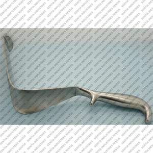 Retracteur pelvien OR Grade St. Marks en acier inoxydable profond, lame de 7 pouces avec lèvre, instruments chirurgicaux colorectaux et généraux CE - Product Image 3