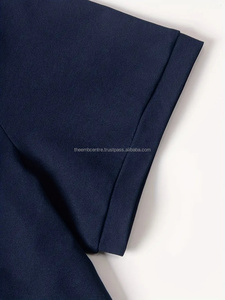 T-shirt de polo de golf de haute qualité pour hommes sur mesure avec logo polos en coton blanc à col en V à séchage rapide, polos pour hommes - Product Image 2