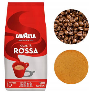 Café en Grains Frais Lavazza Qualità Rossa 1kg – Meilleure Vente, Fabrication Professionnelle, Très Demandé - Product Image 2