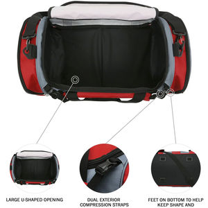 Bolsa Deportiva de Gimnasio Personalizada de Alta Calidad con Logotipo, Correa Ajustable, Compartimento para Zapatos, Impermeable, de Poliéster, para Viajes y Fitness - Product Image 6