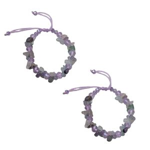 Bracelet artisanal haut de gamme en cristal et strass, qualité export, bijoux de mode pour femme, cadeau de guérison énergétique d'Indonésie - Product Image 4