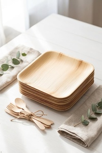 Nouvelles lames élégantes en bois de bouleau de 155 mm à bords lisses – Couverts jetables haut de gamme en bois de bouleau pour un service alimentaire sûr lors de fêtes et au quotidien - Product Image 1