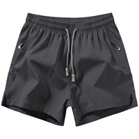 Shorts décontractés pour hommes tendance été, motif uni, respirants, séchage rapide, style streetwear, avec personnalisation complète et logo