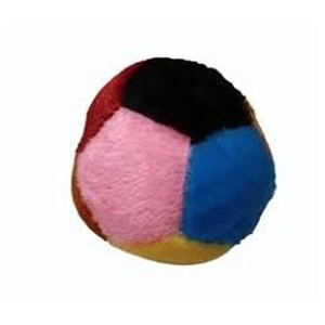 Peluche de bola colorida con sonajero, juguete suave para bebés de 0 a 24 meses, unisex, relleno de algodón PP - Product Image 1