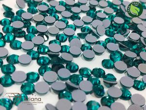 Piedras de Cristal de Zirconia Azul Bohemia, Turquesa Claro, Aguamarina, con Adorno de Pedrería Termoadhesiva Ariana para Prendas, Joyería y Artículos de Equitación - Product Image 4