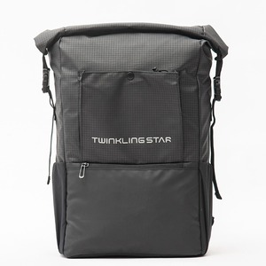 <b>Large</b> Capacity Yoga Pilates Backpack <b>Black</b> Sports Backpack Simple Fitness Backpack Multifunctional Outdoor Backpack - Product Image 1