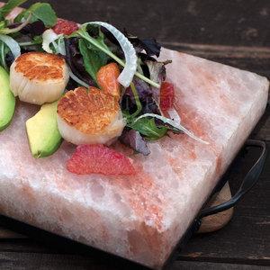 Bloque de Sal del Himalaya Tallado de Alta Calidad para Cocinar a la Parrilla, Acabado Liso, Grado A+, Estilo Moderno, Esencial para la Cocina - Product Image 3
