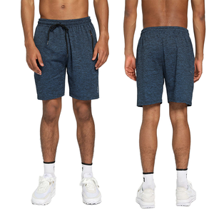 Shorts de sport décontractés pour hommes, respirants et à séchage rapide, en Spandex/Polyester, avec cordon de serrage, pour la course, le basketball et la plage - Product Image 1
