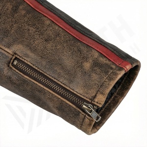 Chaqueta de Motociclista de Cuero Genuino para Hombre de la Mejor Calidad, Nueva Colección de Invierno, Chaquetas de Motocicleta con Protecciones Desmontables Personalizadas - Product Image 6