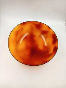 Frutero, Cesta para Ensaladas, Diseño Vintage de Resina Lucite con Efecto Carey, Estilo Postmoderno, Espacial, de Mediados de Siglo, Regency - Product Image 4