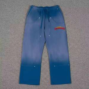 Conjuntos deportivos holgados para hombre, estilo jogger, con efecto desgastado por el sol, para correr, entrenar y equipo. - Product Image 1