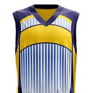 Dernier design, maillots de basket-ball personnalisés pour adultes, ensembles d'uniformes d'équipe, respirants, grandes tailles, vêtements de basket-ball par sublimation, 100% polyester - Product Image 3