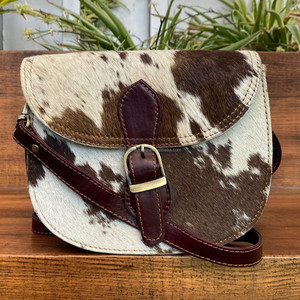 Nouveaux cheveux pour femmes sur sac à main en cuir de vachette sac à bandoulière sac à main sac à provisions vente chaude Design Unique sac fait main cadeau pour elle - Product Image 4