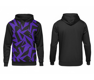 Sweat à capuche imprimé par sublimation OEM, design personnalisé – Sweat à capuche personnalisé pour équipe, veste à capuche pour hommes, femmes et jeunes, vêtements de sport - Product Image 2