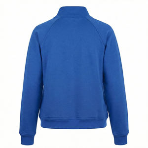 Chaqueta Médica Personalizada al por Mayor con Cierre de Cremallera, Sudadera con Cuello Alto y Puños Acanalados, Chaquetas de Uniforme sin Logotipo - Product Image 3