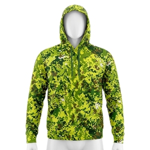 Sweat à capuche de chasse camouflage personnalisé pour jeunes, protection solaire légère, vêtements de chasse d'extérieur pour hommes - Product Image 3