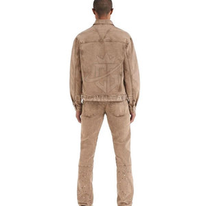Factory Manufacture 2026 New Arrival <b>Long</b> Sleeve <b>Men</b> Jeans <b>Jacket</b> Customized Logo <b>Men</b> Winter <b>Jacket</b> - Product Image 4