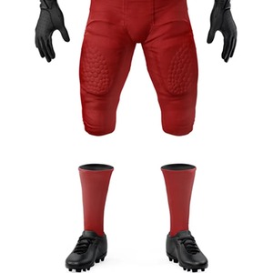 Conjunto de Uniforme de Fútbol Americano Profesional Personalizado, Pantalones Sublimados, Resistentes, que Absorben la Humedad, para Entrenamiento y Partidos - Product Image 6