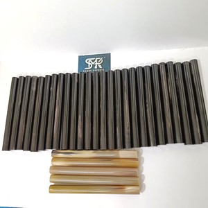 Rollos de Cuerno de Búfalo Negro de Alta Calidad, Pulidos y Lisos, para Sellos, Grabado, Fabricación de Mangos de Cuchillos, Manualidades y Suministros de Bricolaje - Product Image 5